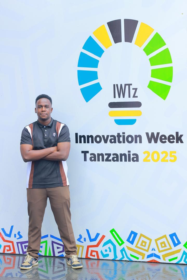 Valence Mwigani at Innovation Week Tanzania 2025
